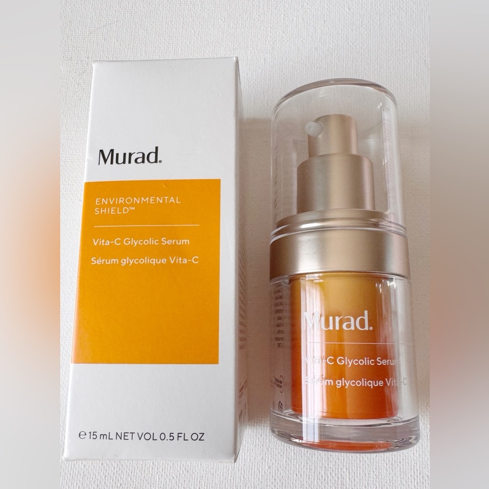 Murad Environmental Shield Vita-C Glycolic Serum-0.5 fl oz / 15 mL (New In Box)